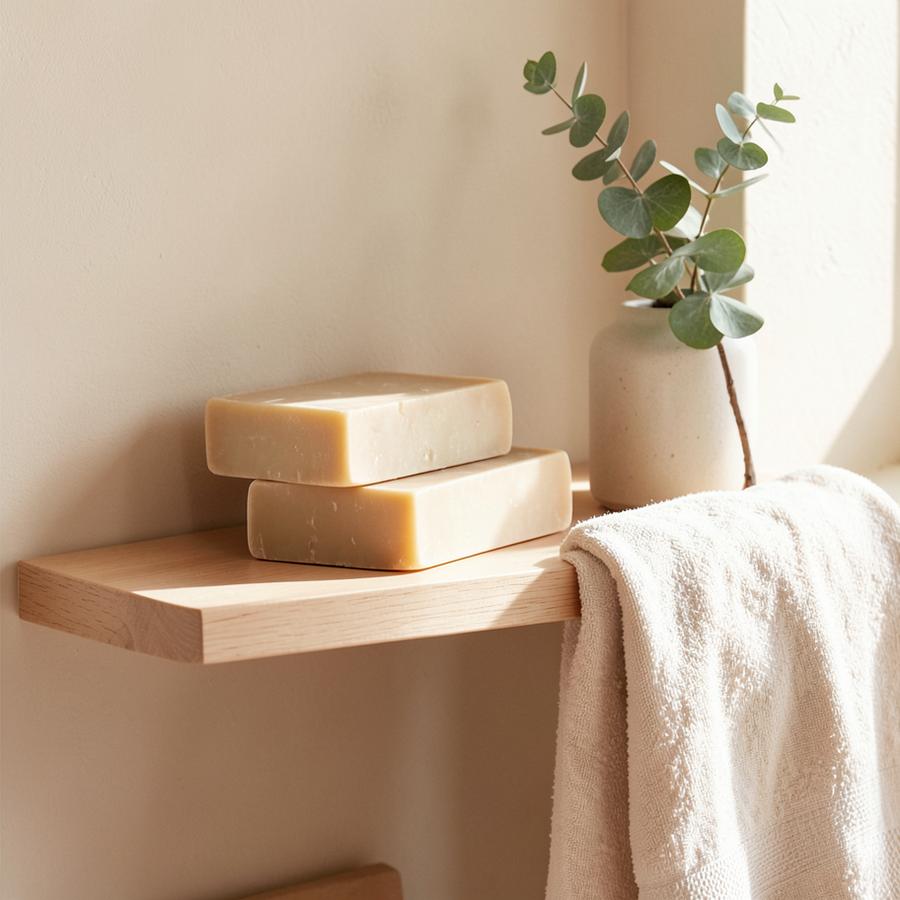 Unais Natural handmade soap lifestyle photograph